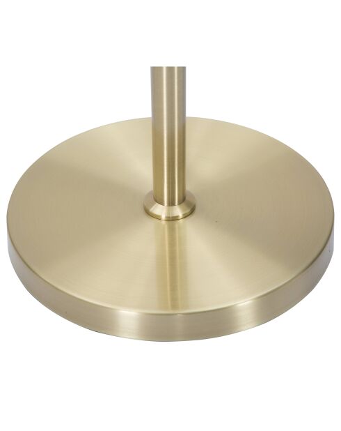Lampadaire Glamy doré/blanc - 190x36x36 cm