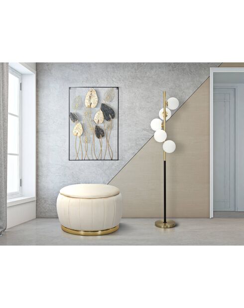 Lampadaire Glamy multicolore - 160x30x30 cm