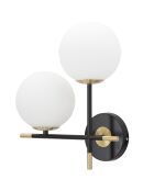 Lámpara de pared multicolor Darky Double - 35x30x17 cm