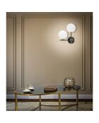 Lámpara de pared multicolor Darky Double - 35x30x17 cm