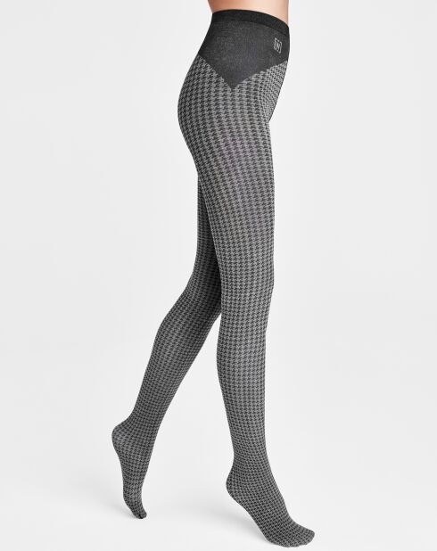 Collants Leslie 90 deniers gris