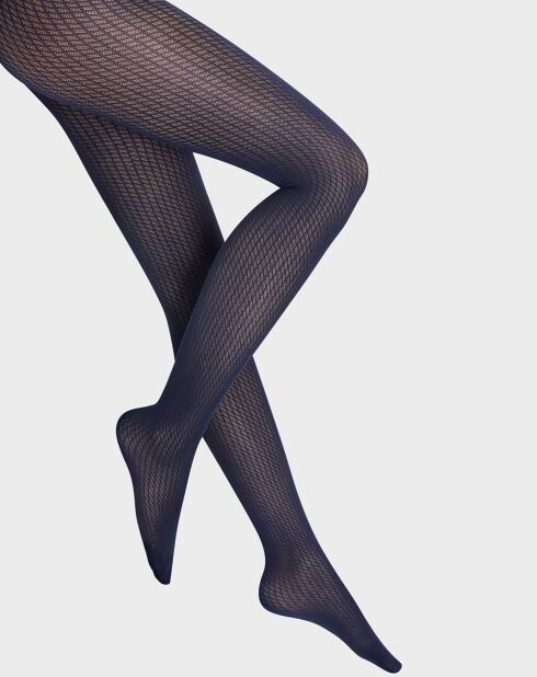 Collants Sasha 60 deniers bleu marine