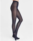 Collants Sasha 60 deniers bleu marine