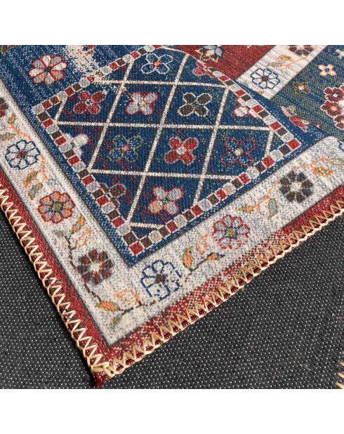 Tapis Radom 038 rouge/bleu - 120x170 cm