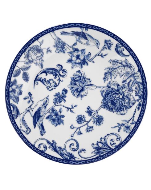 Servizio da tavola in porcellana blu/bianca - 24 pezzi
