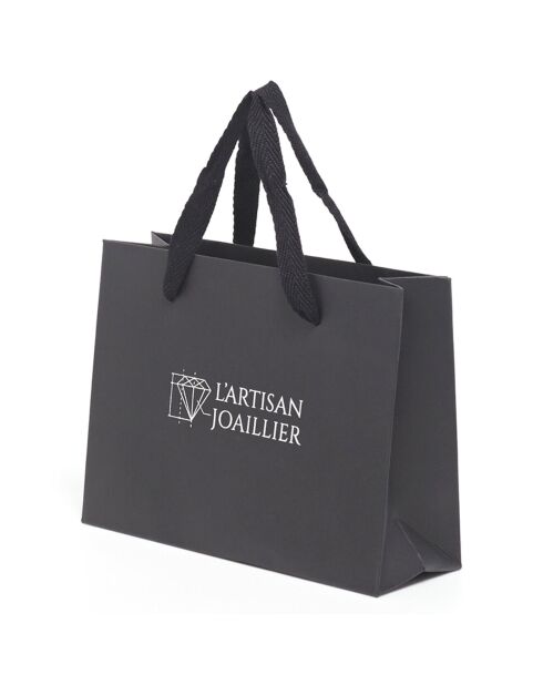 Sac L'Artisan Joaillier noir - 20x15x7 cm