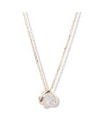 Pendentif Petit Coeur Diamant 0.05 ct or jaune