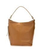 Borsa a tracolla Meg in pelle cognac - 36x12x28 cm
