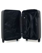 Mittelgroßer Reisekoffer 4 Einzelräder Carpathians 65 cm dunkelgrau