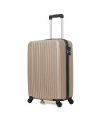 Valigia Medium Stay 4 ruote singole Carpathians 65 cm beige