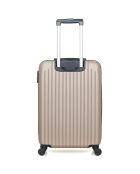 Valigia Medium Stay 4 ruote singole Carpathians 65 cm beige