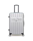 3 Valises Valises 4 roues simples Archie 55/65/75 cm grises