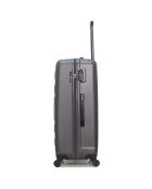 Valise Cabine 4 roues simples Liam 55 cm gris foncé