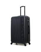 Valise Cabine 4 roues simples Liam 55 cm noire