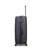 Valise Cabine 4 roues simples Liam 55 cm noire