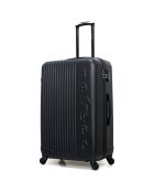 Valise Long Séjour 4 roues simples Liam 75 cm noire