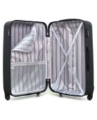 Valise Long Séjour 4 roues simples Liam 75 cm noire