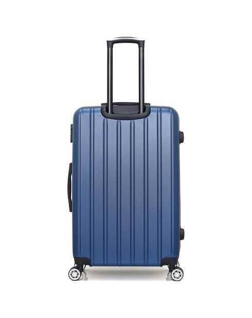 Valise Cabine 4 roues simples Archie 55 cm bleu marine