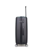 Valise Cabine 4 roues simples Archie 55 cm noire