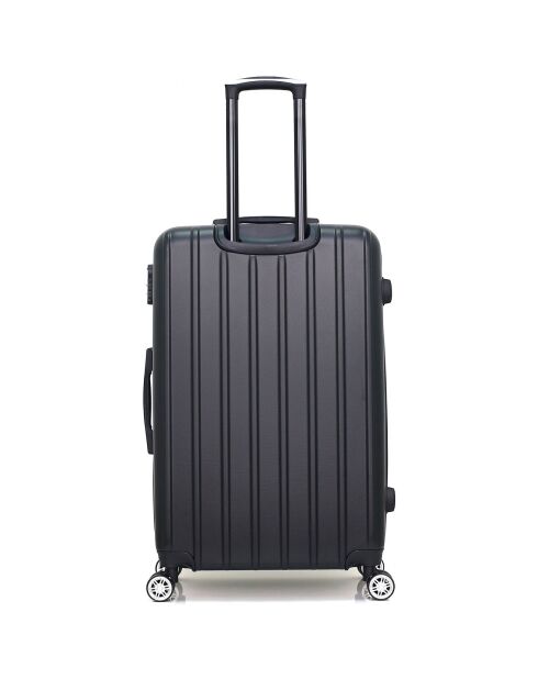 Valise Cabine 4 roues simples Archie 55 cm noire