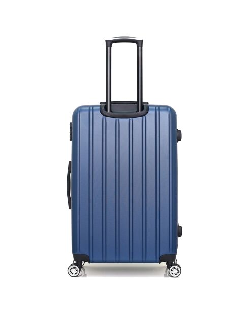 Maleta Archie Long Stay con 4 ruedas individuales, 75 cm, azul marino