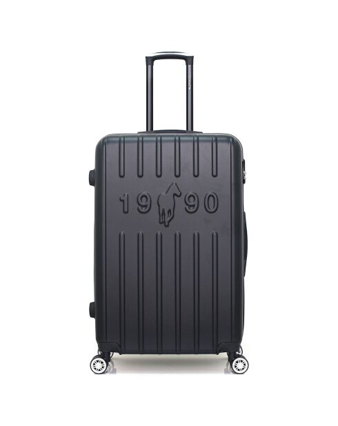 Valise Long Séjour 4 roues simples Archie 75 cm noire