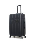 Valise Long Séjour 4 roues simples Archie 75 cm noire