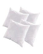 4 Oreillers Natura à Duvet & Plumes blancs - 60x60 cm