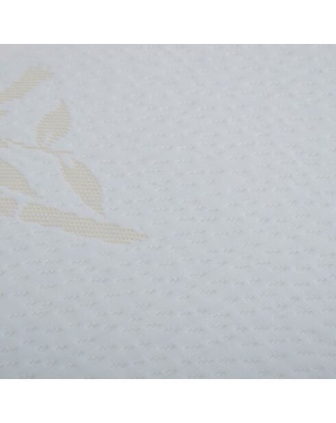 4 Oreillers à Mémoire de forme BIO blancs - 60x60 cm