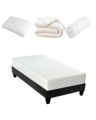 Pack Prêt-à-dormir Absolu blanc - 90x190 cm