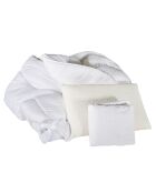 Pack Prêt-à-dormir Absolu blanc - 90x190 cm