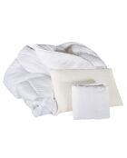 Pack Prêt-à-dormir Absolu blanc - 90x200 cm