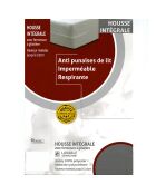 Protège-Matelas Intégral Imperméable & Anti-punaises blanc - 80x190/200 cm