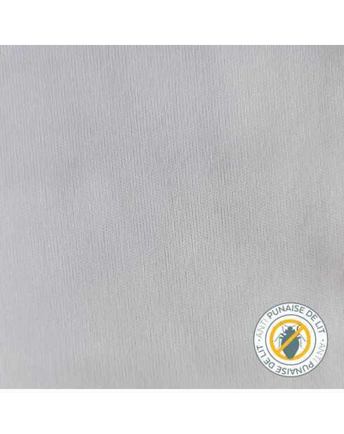 Protège-Matelas Intégral Imperméable & Anti-punaises blanc