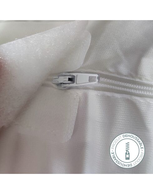 Protège-Matelas Intégral Imperméable & Anti-punaises blanc