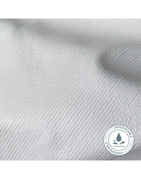 Protège-Matelas Intégral Imperméable & Anti-punaises blanc