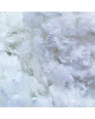 2 Oreillers Alaska à Fibres creuses polyester blancs - 65x65 cm