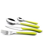 Ménagère Solstice vert anis - 24 pièces