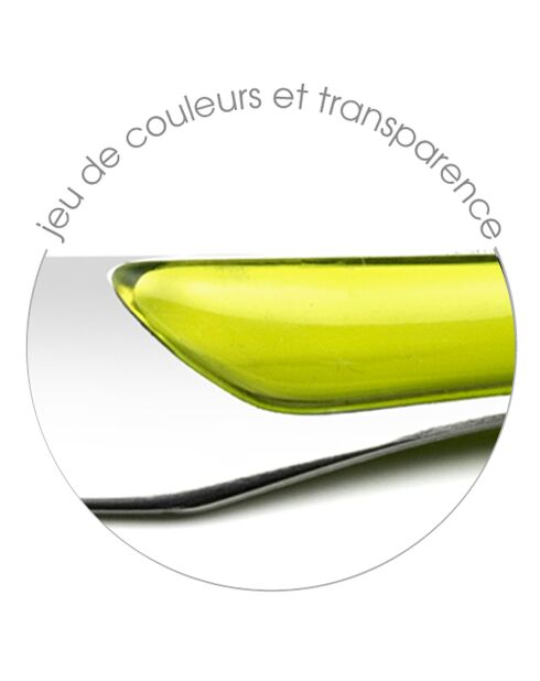 Ménagère Solstice vert anis - 24 pièces