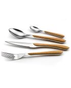 Ménagère Solstice bois clair - 24 pièces