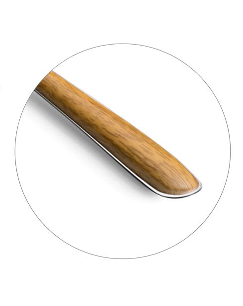 Ménagère Solstice bois clair - 24 pièces