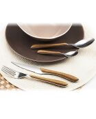 Ménagère Solstice bois clair - 24 pièces