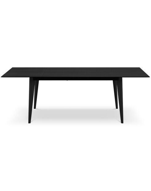 Table extensible Royal  chêne noir - 140x90x74 cm