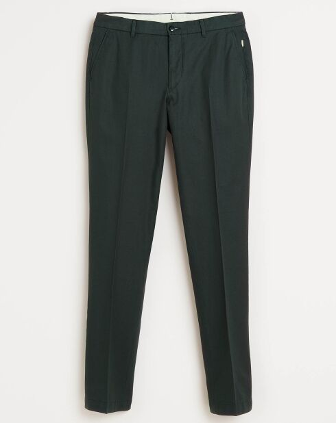 Pantalon chino slim Porths anthracite