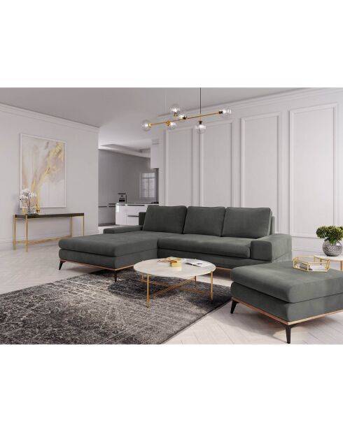 Pouf planet gris foncé - 106x78x44 cm