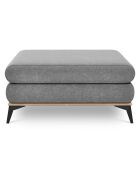 Pouf Astre gris - 106x78x44 cm