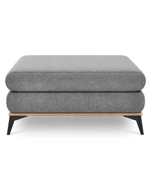 Pouf Astre gris - 106x78x44 cm