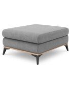 Pouf Astre gris - 106x78x44 cm