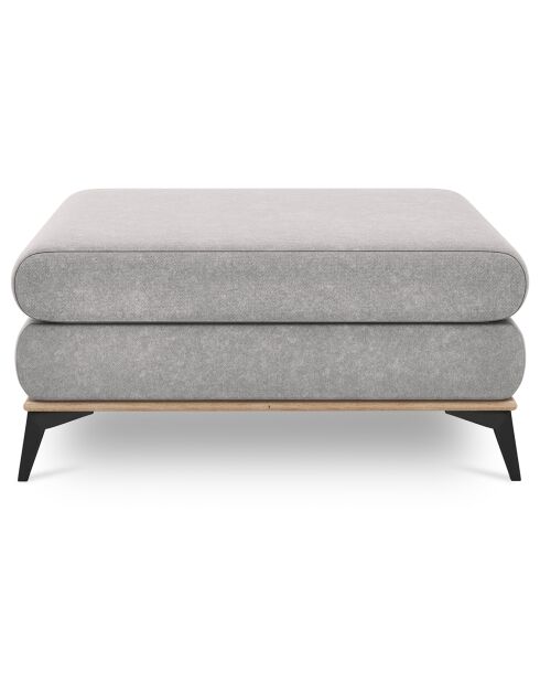 Pouf Astre argenté - 106x78x44 cm