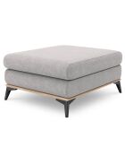 Pouf Astre argenté - 106x78x44 cm